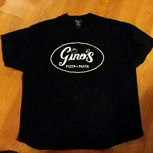Ginos pizza Employee Shirt - Picture 1 of 2
